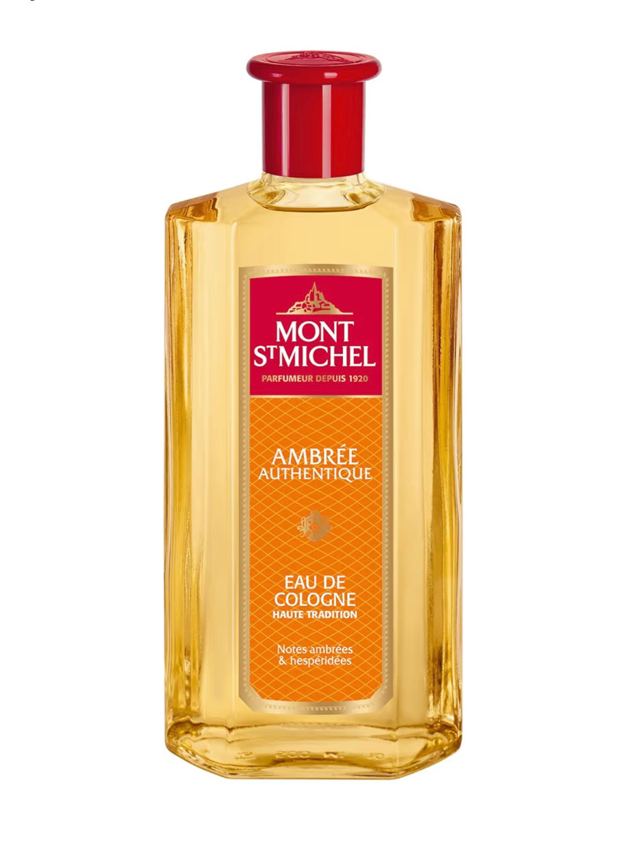 Mont St Michel - Eau de Cologne - Ambrée Authentique - Flacon 500 ml