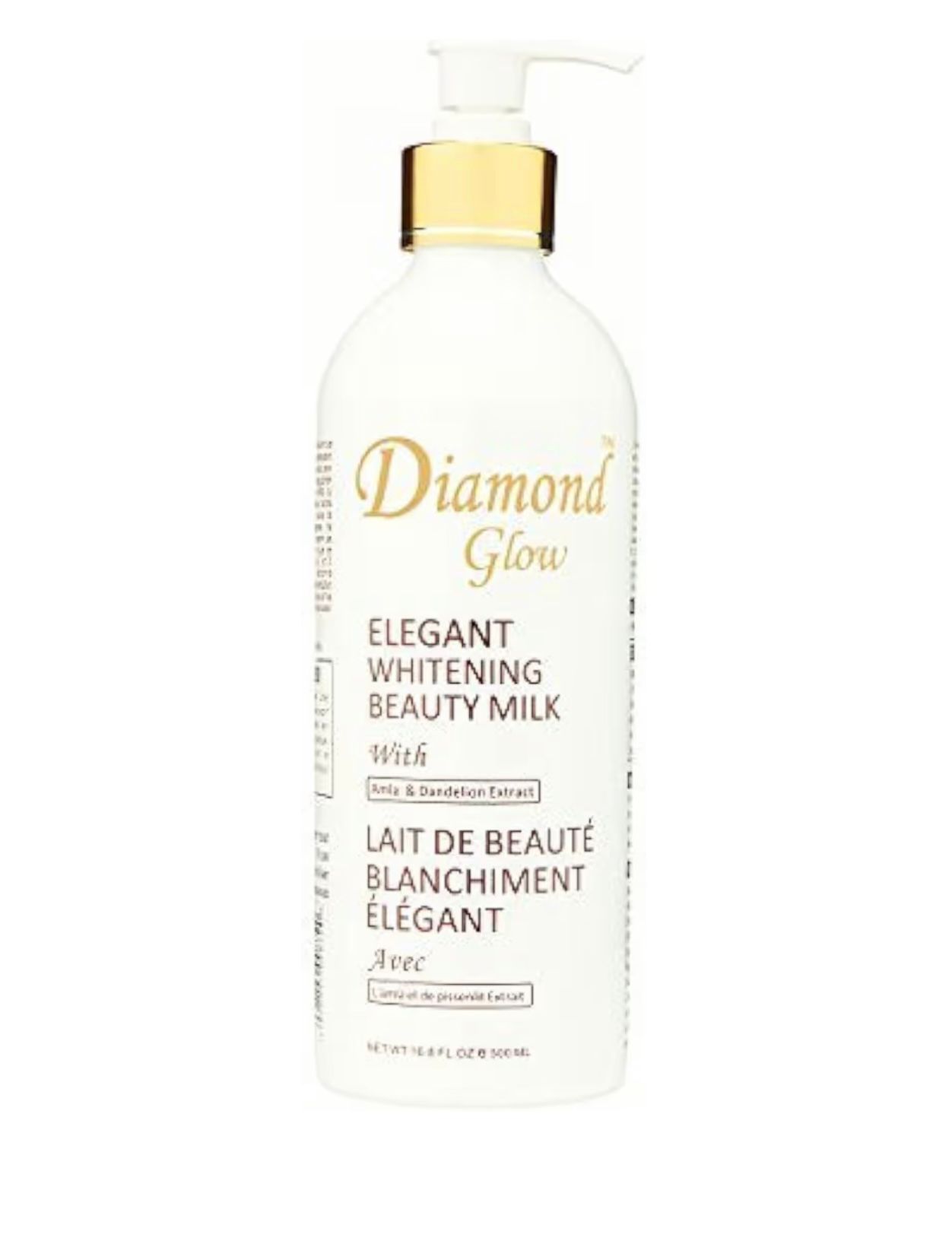 Diamond Glow Elegant Whitening Beauty Milk with Amla & Dandelion Extract by Diamond Glow